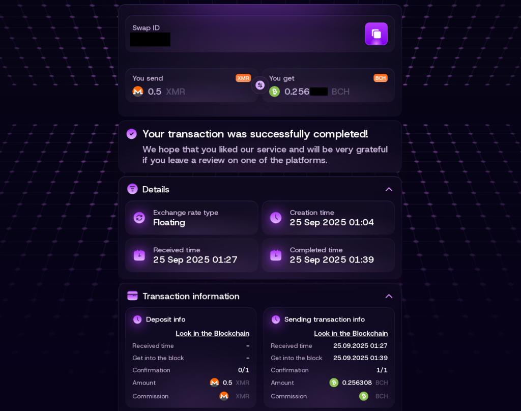 pegasusswap proof